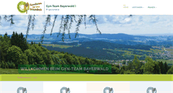 Desktop Screenshot of gyn-team-bayerwald.de